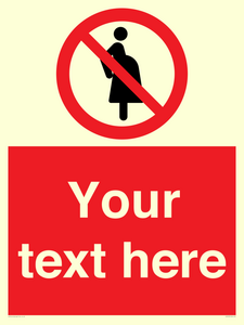 Custom prohibition not for pregnant women